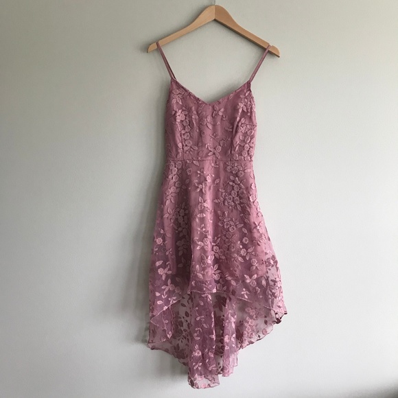 Perimiss Dresses & Skirts - Perimiss Gorgeous Rose Color Embroidered Dress👗😍